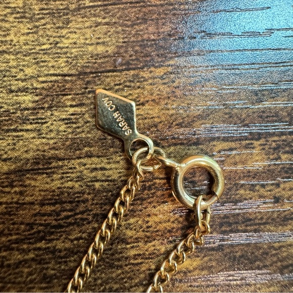 Vintage Sarah Coventry Chainmail Metal Mesh Diamond Shaped Pendant Necklace - Picture 3 of 5